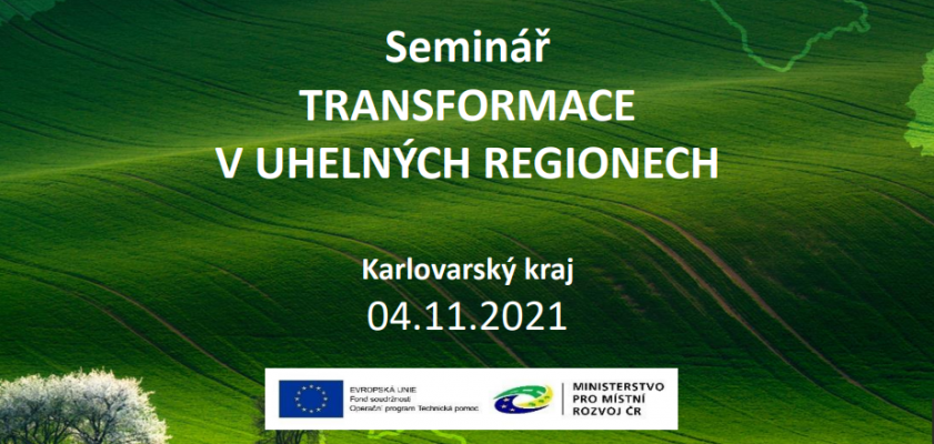 Seminář Transformace v uhelných regionech